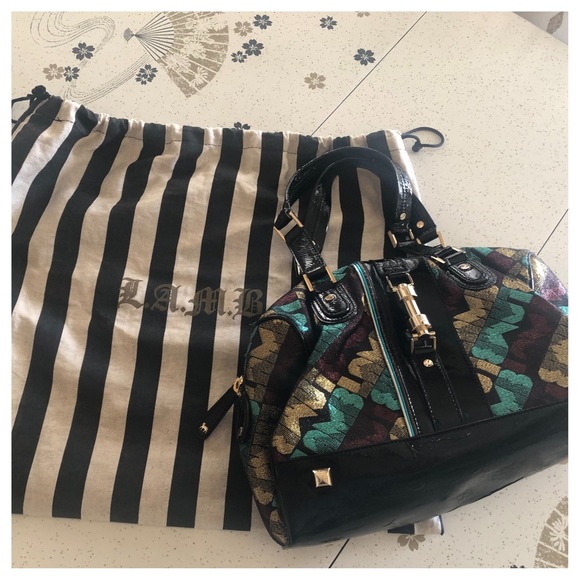 ❌SOLD❌ LAMB Gwen Stefani Angel CHRISTINE Satchel - Picture 8 of 8